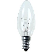 Лампа Pila B-35 E14 40W CL свеча прозрачная