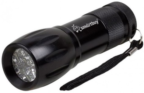 Фонарь светодиодный Smart  9LED алюминий (3хR03)