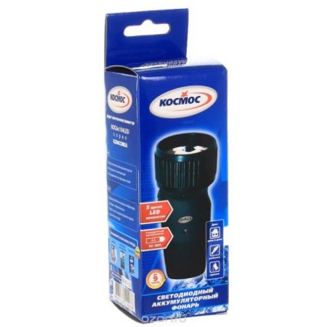 Фонарь Космос Ac104 LED (5 светод.) аккумуляторный