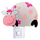Ночник "Коровка" светодиодный (Camelion NL-116) 220V 0,4W