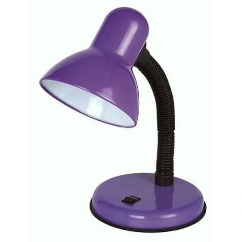 Светильник настольный Camelion KD-301 60W E27 фиолетовый