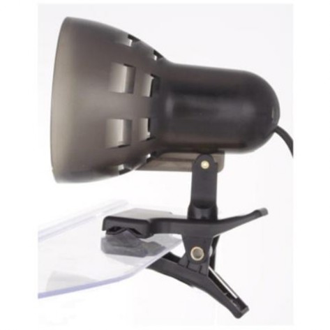 Светильник настольный на прищепке Camelion KD-304 R50 40W Е14 черный