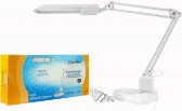 Светильник настольный (струбцина+основание) Camelion KD-017A PL-11W белый