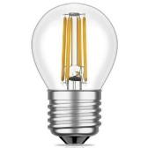 Светодиодна лампа PREMIUM  филаментная Р45F  ШАР  7w(=75w)  E27  4000К "Прогресс"