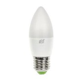 Лампа светодиодная С37 230В 5w(=45w) 3000К Е27 (свеча) ASD
