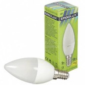 Лампа светодиодная С35 230В 5w(=45w) 3000К Е14 (свеча) Ergolux