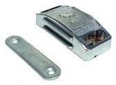 Магнит мебельный хром KL-32 45х15мм
