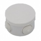 Коробка о.у. распредел. круглая D=70мм h=50мм IP67 (ТУСО)
