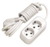 Удлинитель "Makel" 10м+двойник евро (с/зазем.) (MGP-118)