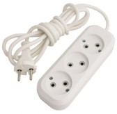 Удлинитель "Makel" 10м+тройник (MGP-128)