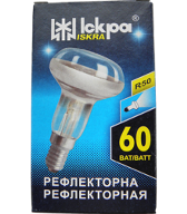 Лампа R50 E14 60W FR зеркальная Искра