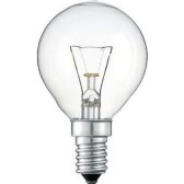 Лампа P-45 E14 60W CL шар прозрачный